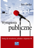 Wystąpienia publiczne