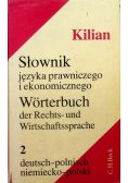 Słownik języka prawniczego i ekonomicznego Część 2