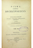 Pisma Kazimierza Brodzińskiego wydanie zupełne tom VIII 1874 r.