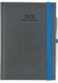 Kalendarz Nauczyciela A5 2020/2021 Nebraska szary