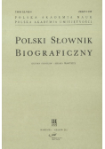 Polski słownik biograficzny Zeszyt 195