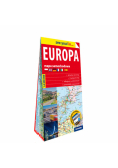 Europa papierowa mapa samochodowa 1:4 000 000