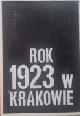 Rok 1923 w Krakowie