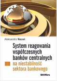 System reagowania współczesnych banków