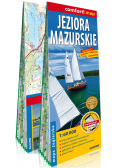 Jeziora Mazurskie 2-częściowa laminowana mapa żeglarska 1:60 000