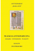 98 aukcja antykwaryczna