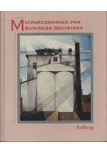 Microeconomics for Business Decisions