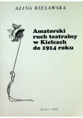 Amatorski ruch teatralny w Kielcach do 1914 roku
