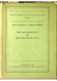 The mathematics of matemathematics