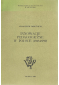 Innowacje Pedagogiczne w Polsce 1918 - 1939