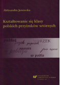 Kształtowanie się klasy polskich przyimków wtórnych