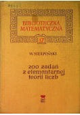 200 zadań z elementarnej teorii liczb