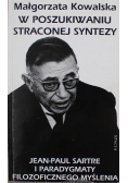 W poszukiwaniu straconej syntezy