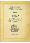 Proza Jędrzeja Kitowicza