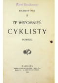 Ze wspomnień cyklisty  1904 r.