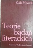 Teorie badań literackich