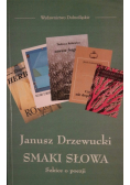 Smaki słowa Szkice o poezji