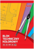 Blok techniczny A3/10K kolorowy (10szt)