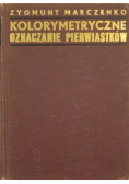 Kolorymetryczne oznaczanie pierwiastków