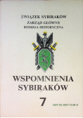 Wspomnienia Sybiraków Tom 7