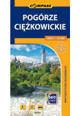 Mapa tur-krajoznawcza - Pogórze Ciężkowickie