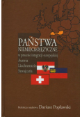 Państwa niemieckojęzyczne w procesie integracji europejskiej plus autograf autora