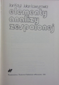 Elementy analizy zespolonej