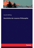 Geschichte der neueren Philosophie