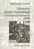 Elementy prawa rzymskiego
