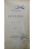 Licytanci szkice z życia 1900r