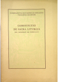 Constitutio de sacra liturgia