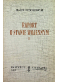Raport o stanie wojennym II