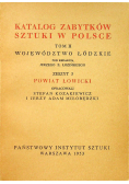 Katalog zabytków sztuki w Polsce Tom III Zeszyt 5