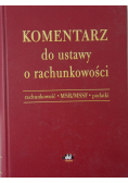 Komentarz do ustawy o rachunkowości