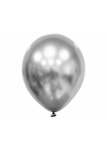 Balony Decomex luster Silver 100szt