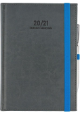 Kalendarz Nauczyciela A5 2020/2021 Nebraska szary