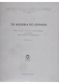 Od Husserla do Levinasa