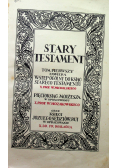 Pismo Święte Stary Testament 1927 r