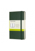Notes Classic 9x14 tw. kropki myrtle green