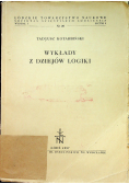Wykłady z dziejów logiki
