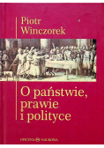 O państwie prawie i polityce