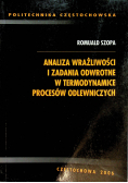 Analiza wrażliwości i zadania odwrotne w termodynamice procesów odlewniczych