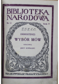 Demostenes wybór mów 1922 r.