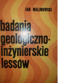 Badania geologiczno – inżynierskie lessów