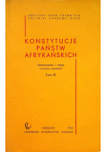 Konstytucje państw afrykańskich tom III
