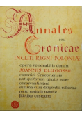 Annales Seu Cronicae Incliti Regni Poloniae