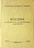 Rocznik województwa rzeszowskiego za lata 1970 1972 tom VIII
