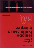 Zadania z mechaniki ogólnej  część I statystyka