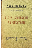 Z Gen. Sikorskim na obczyźnie