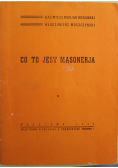 Co to jest masoneria Reprint z 1939 r